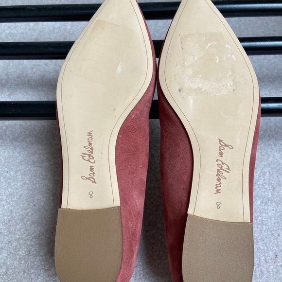 SAM EDELMAN Women Suede Pointy Toe Shoes NEW NWOB - Picture 8 of 8